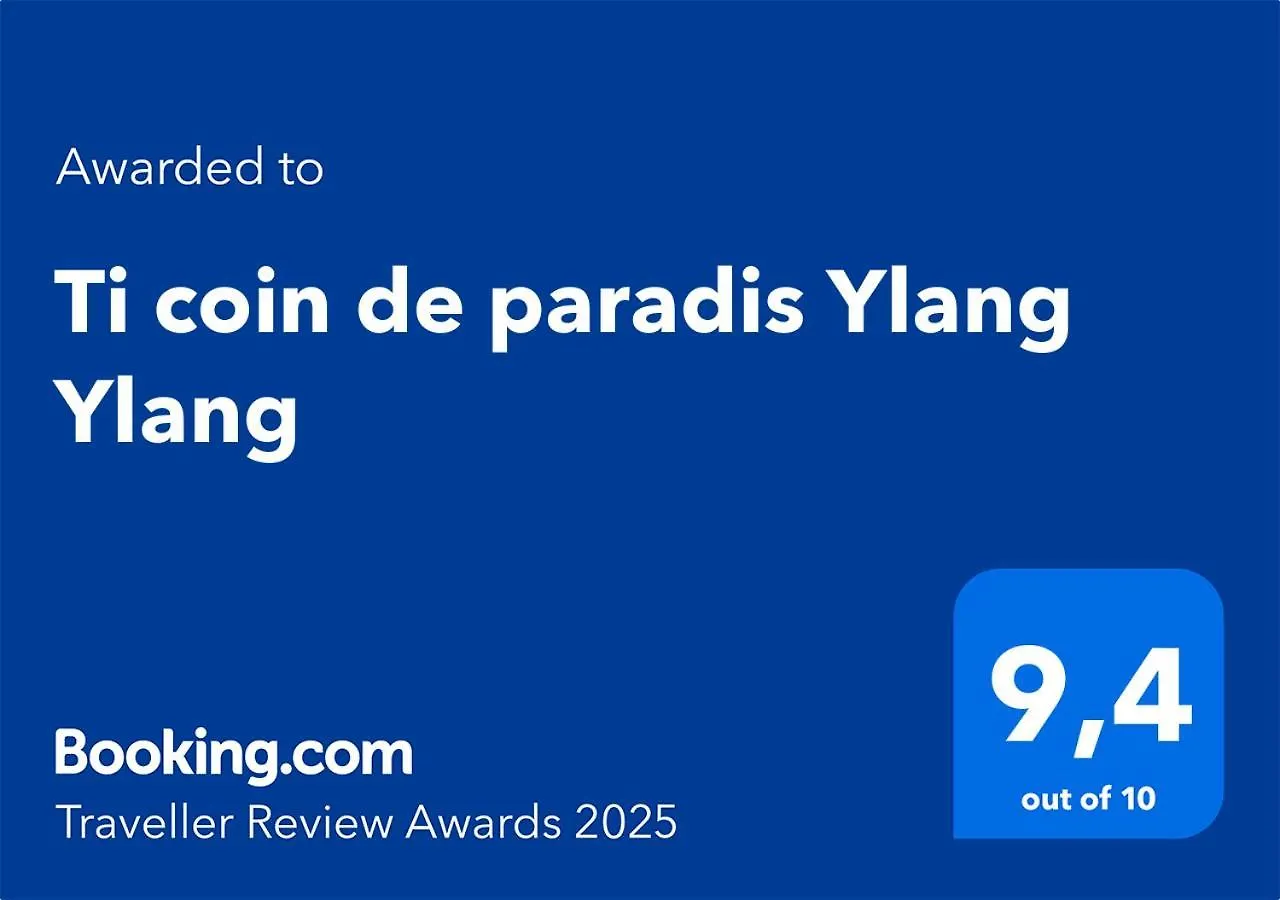 Hébergement de vacances Ti coin de paradis Ylang Ylang Le Diamant Martinique